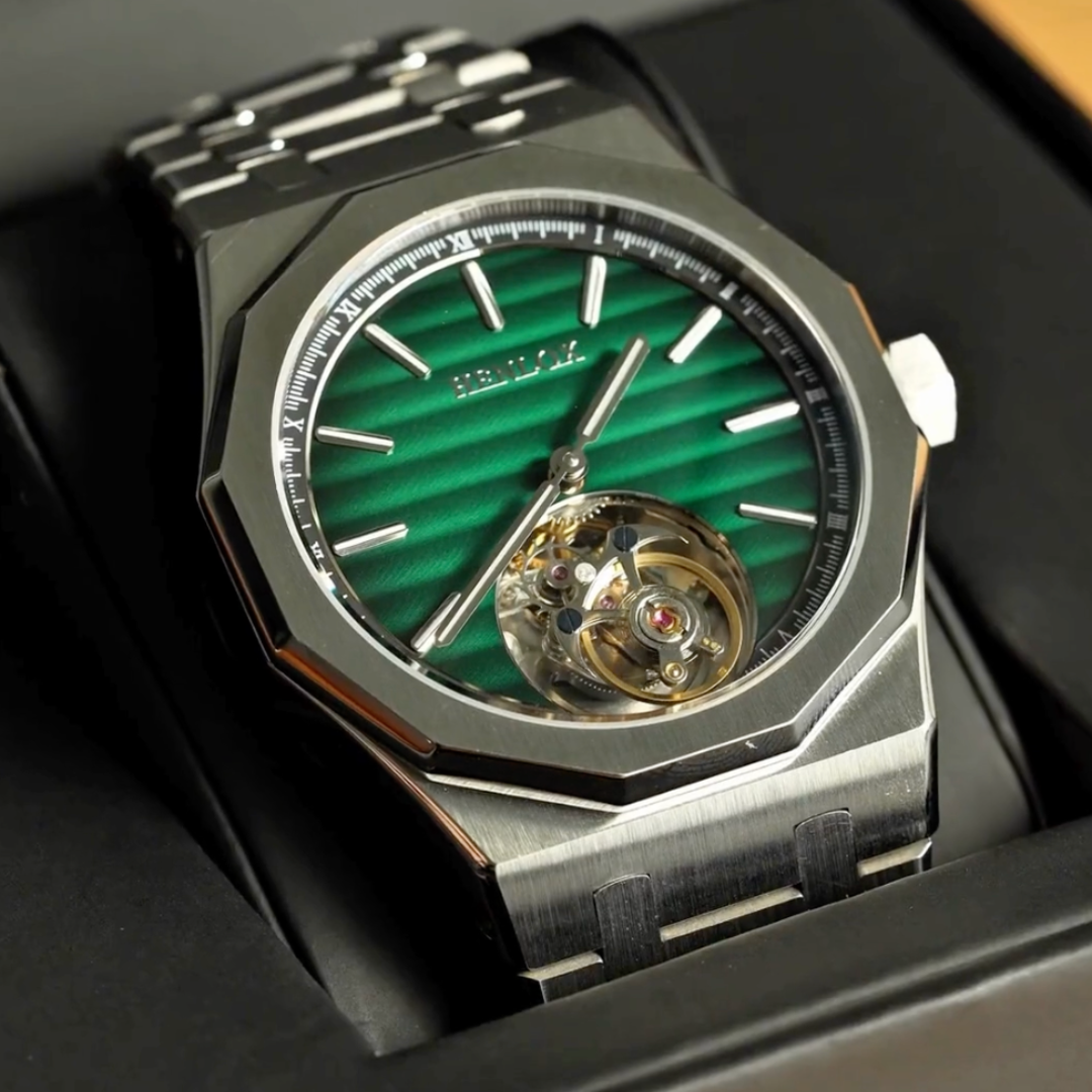 Emerald Steel Tourbillon