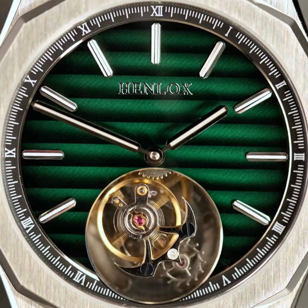 Emerald Steel Tourbillon