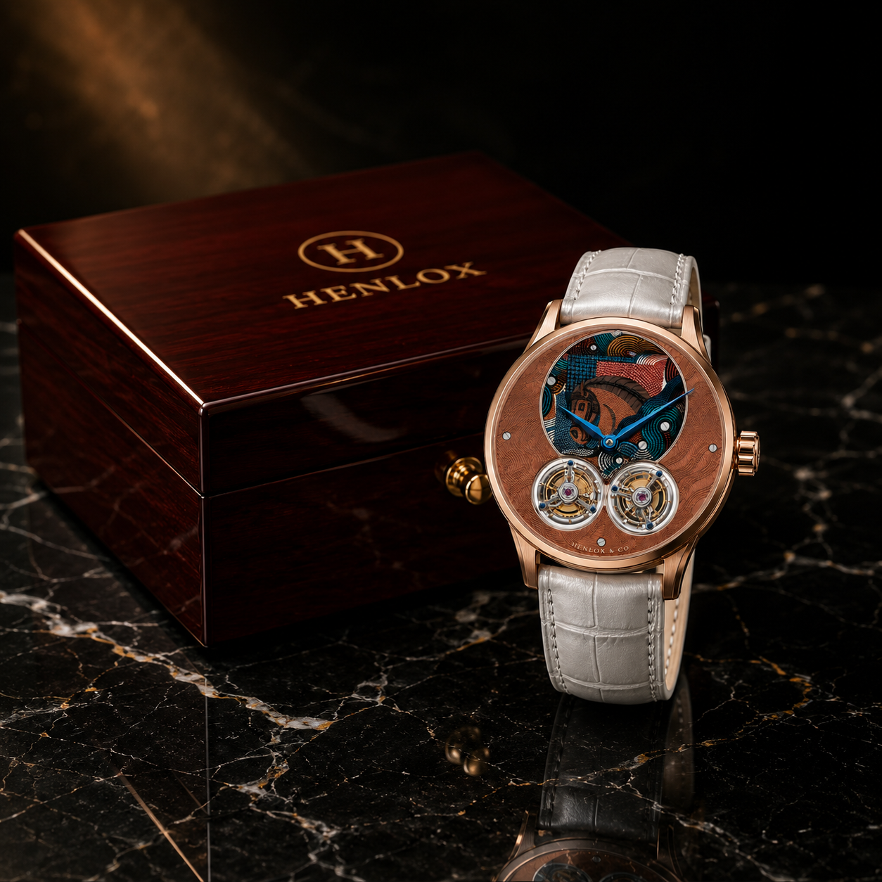 Henlox Équus Dual Tourbillon