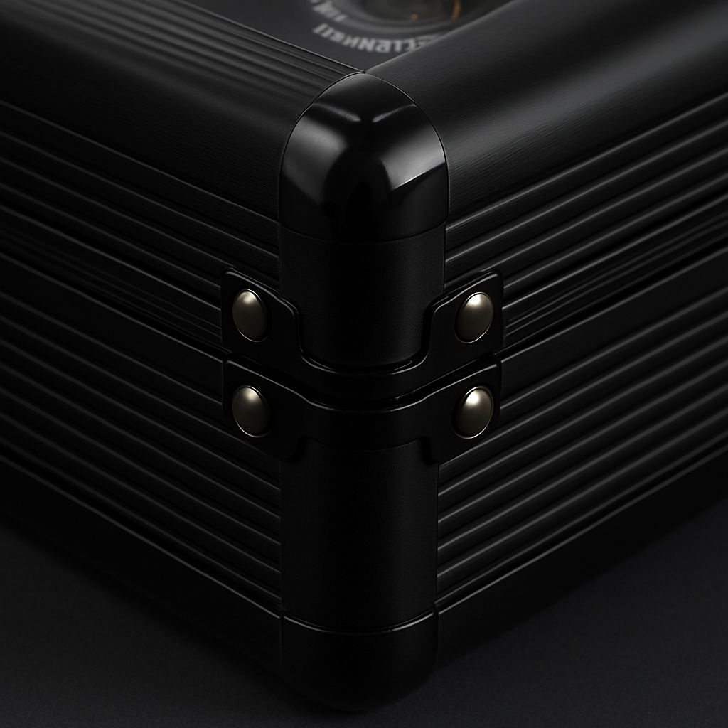 Polished Aluminium Case