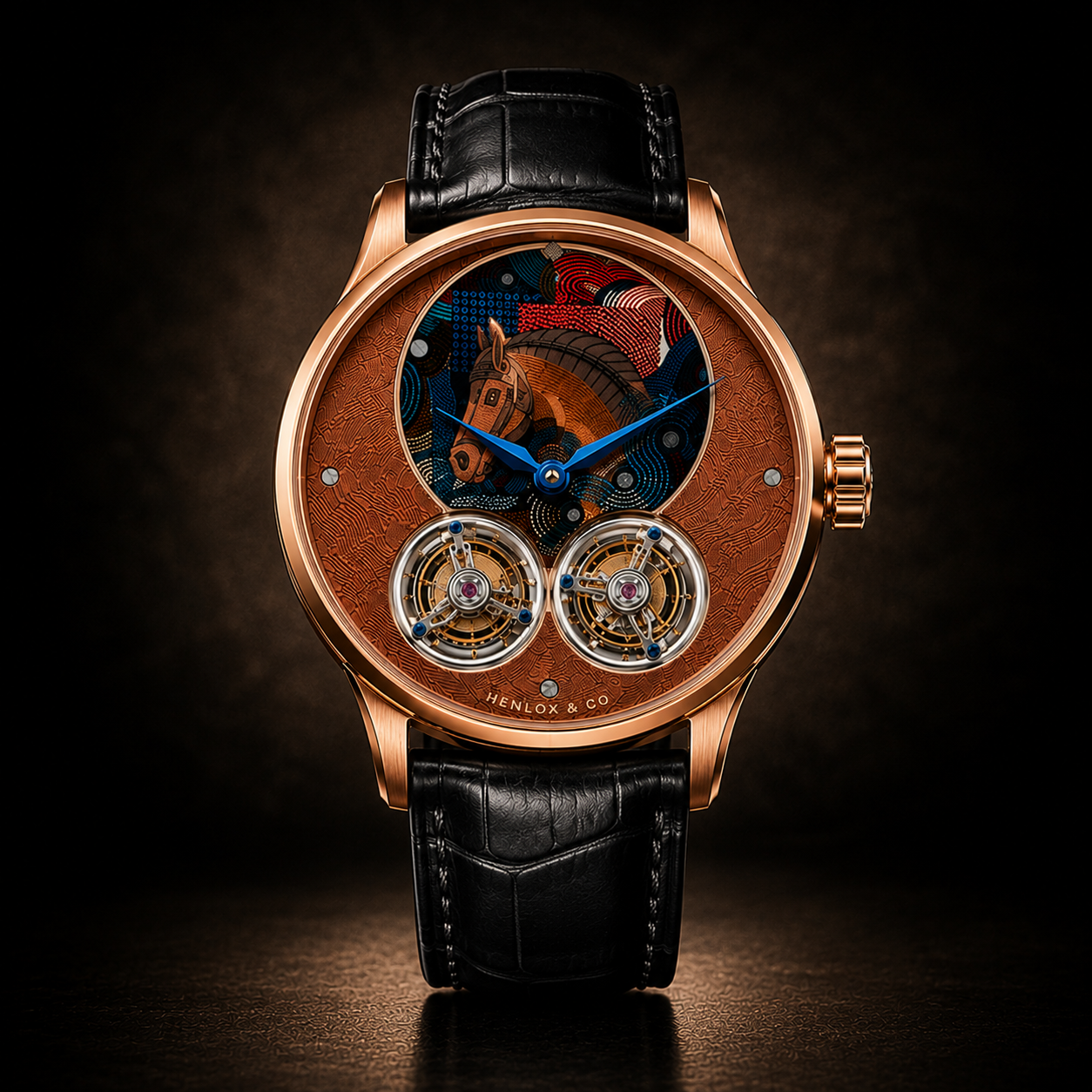 Henlox Équus Dual Tourbillon