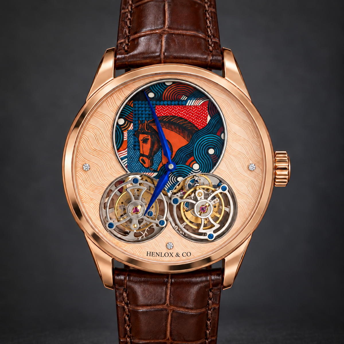 Henlox Équus Dual Tourbillon