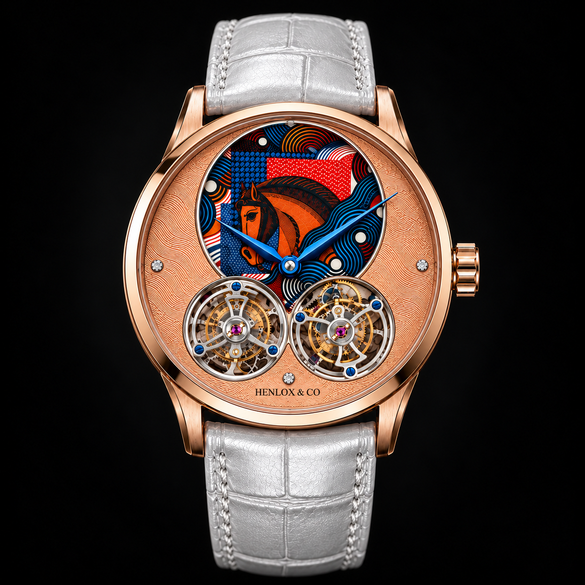 Henlox Équus Dual Tourbillon