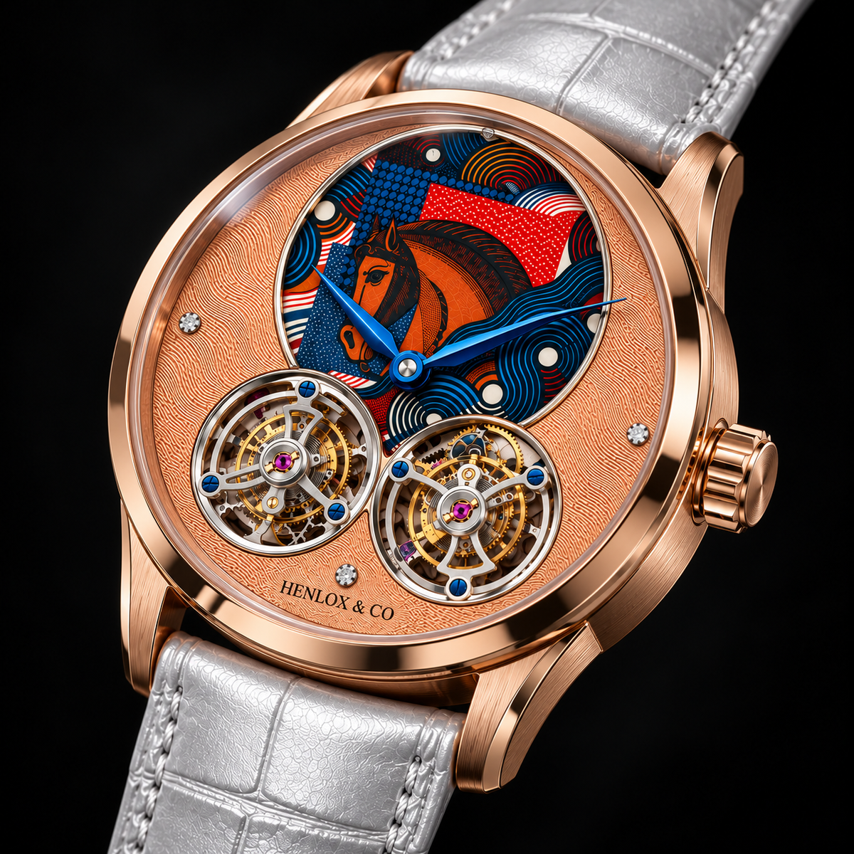 Henlox Équus Dual Tourbillon