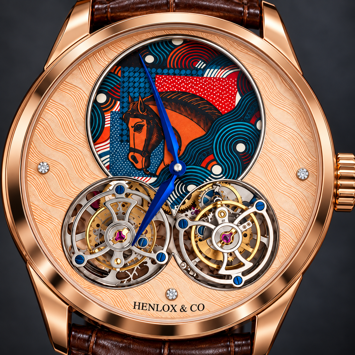 Henlox Équus Dual Tourbillon