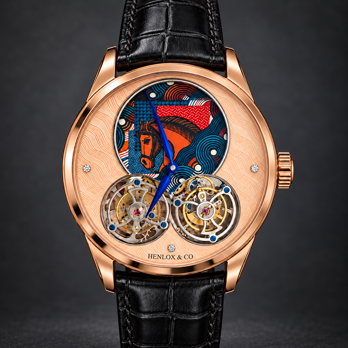 Henlox Équus Dual Tourbillon