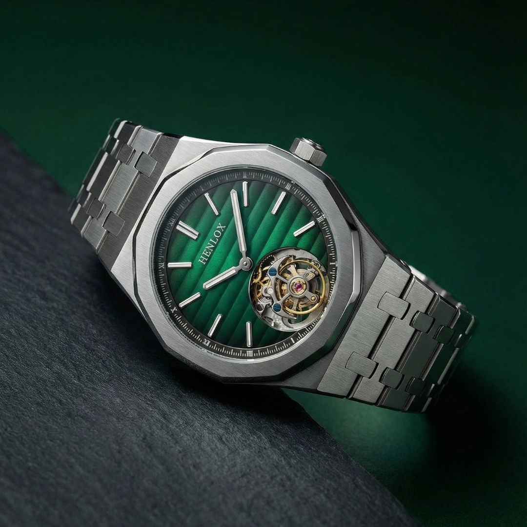 Henlox Modulus Tourbillon – Steel Edition