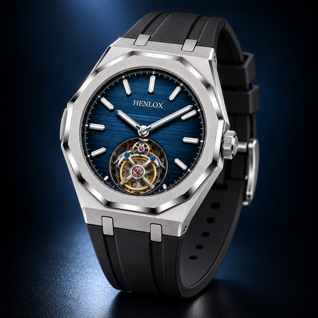 Henlox Modulus Tourbillon | Dual Strap Performance Watch