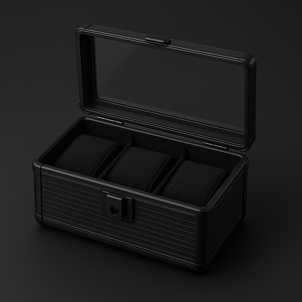 Polished Aluminium Case