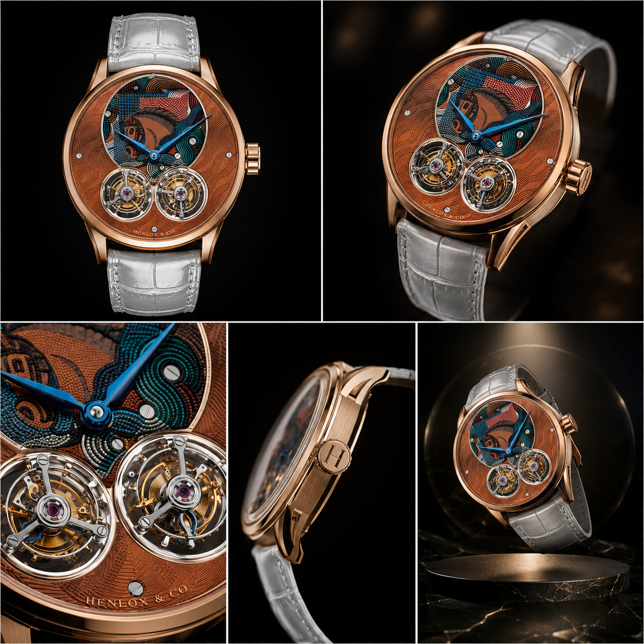 Henlox Équus Dual Tourbillon