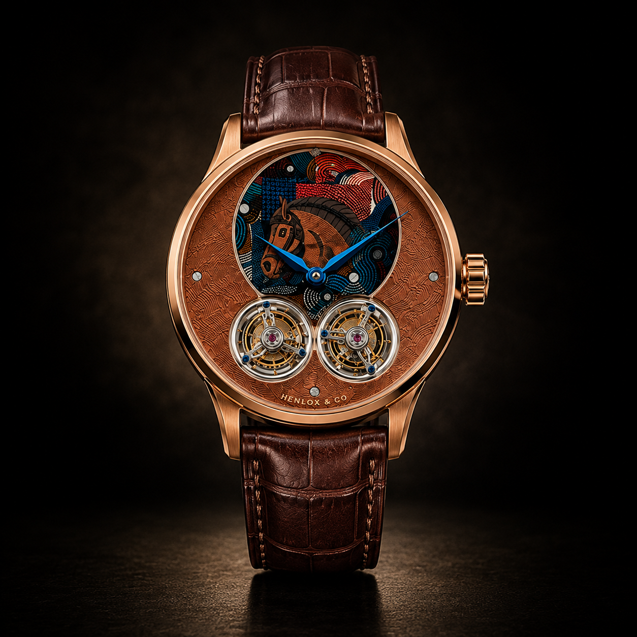 Henlox Équus Dual Tourbillon