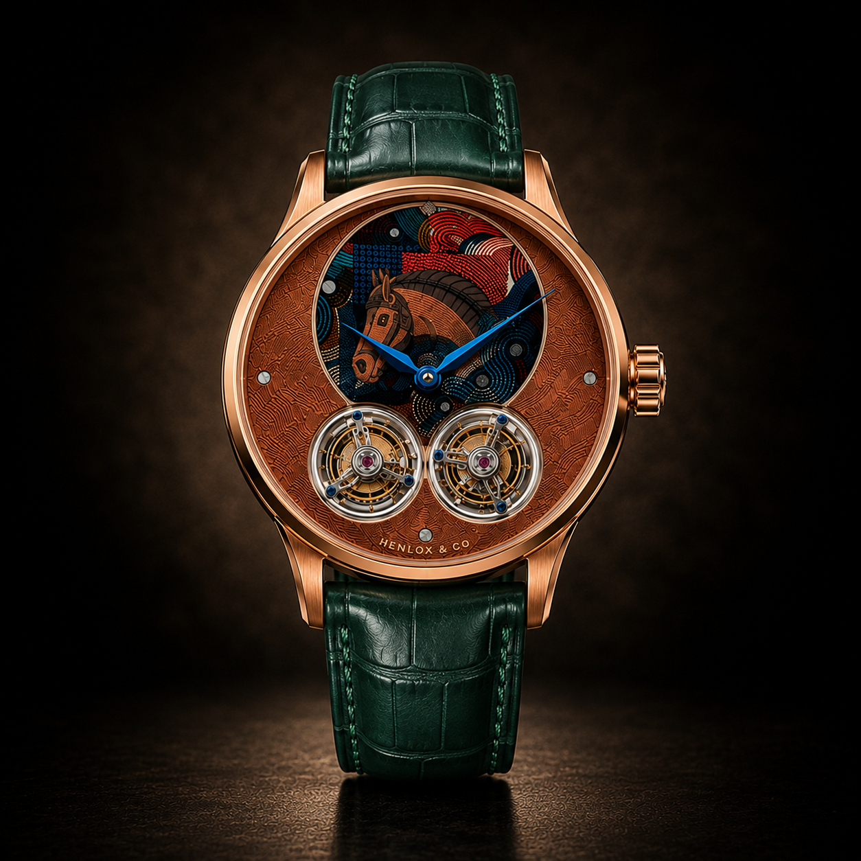 Henlox Équus Dual Tourbillon
