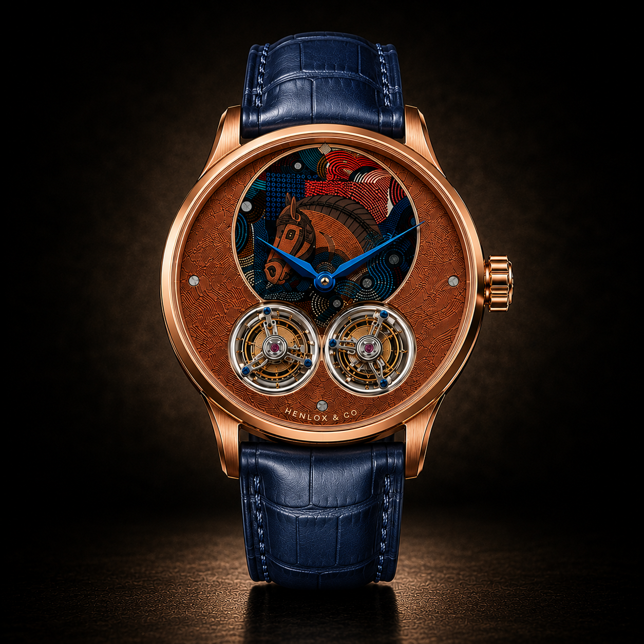 Henlox Équus Dual Tourbillon