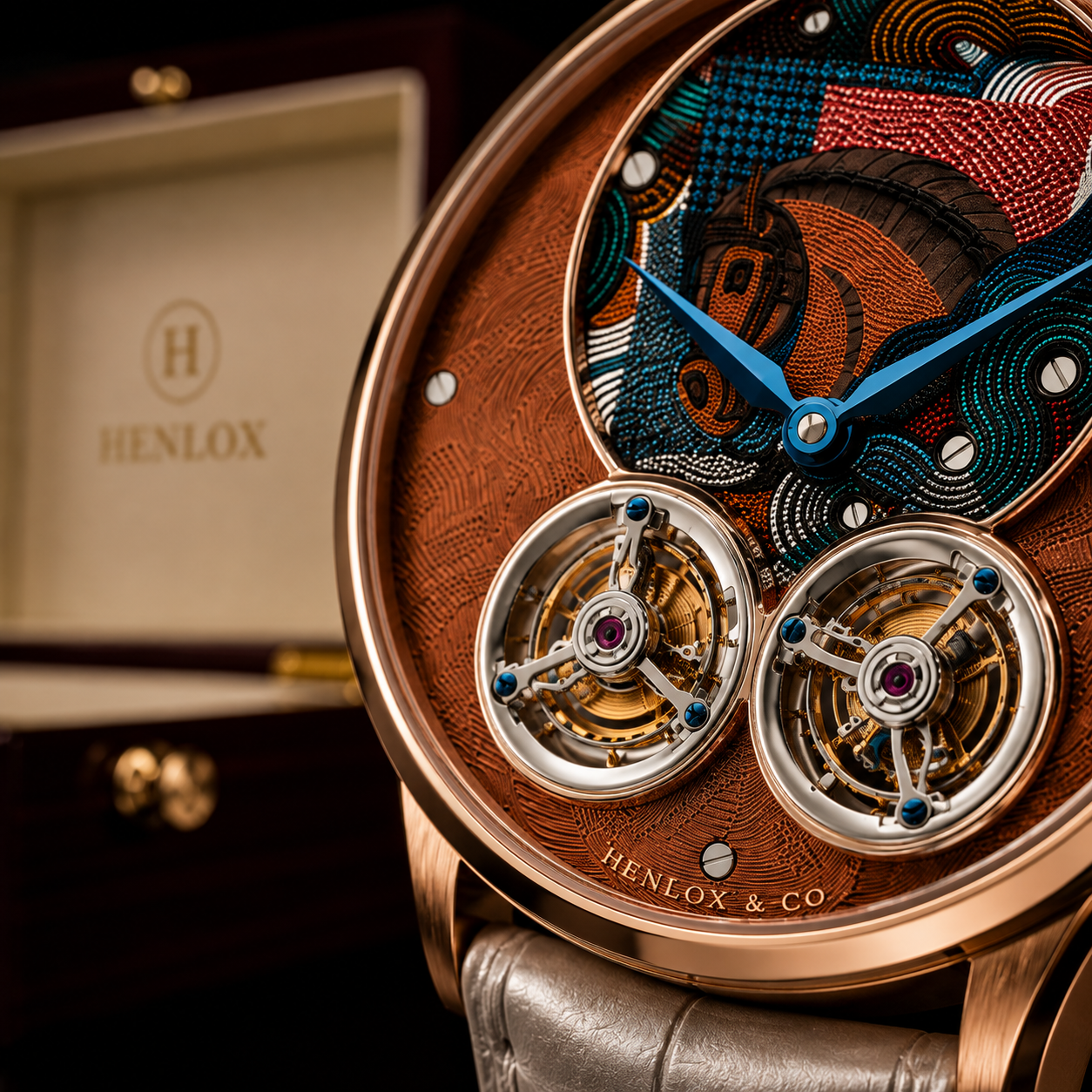 Henlox Équus Dual Tourbillon
