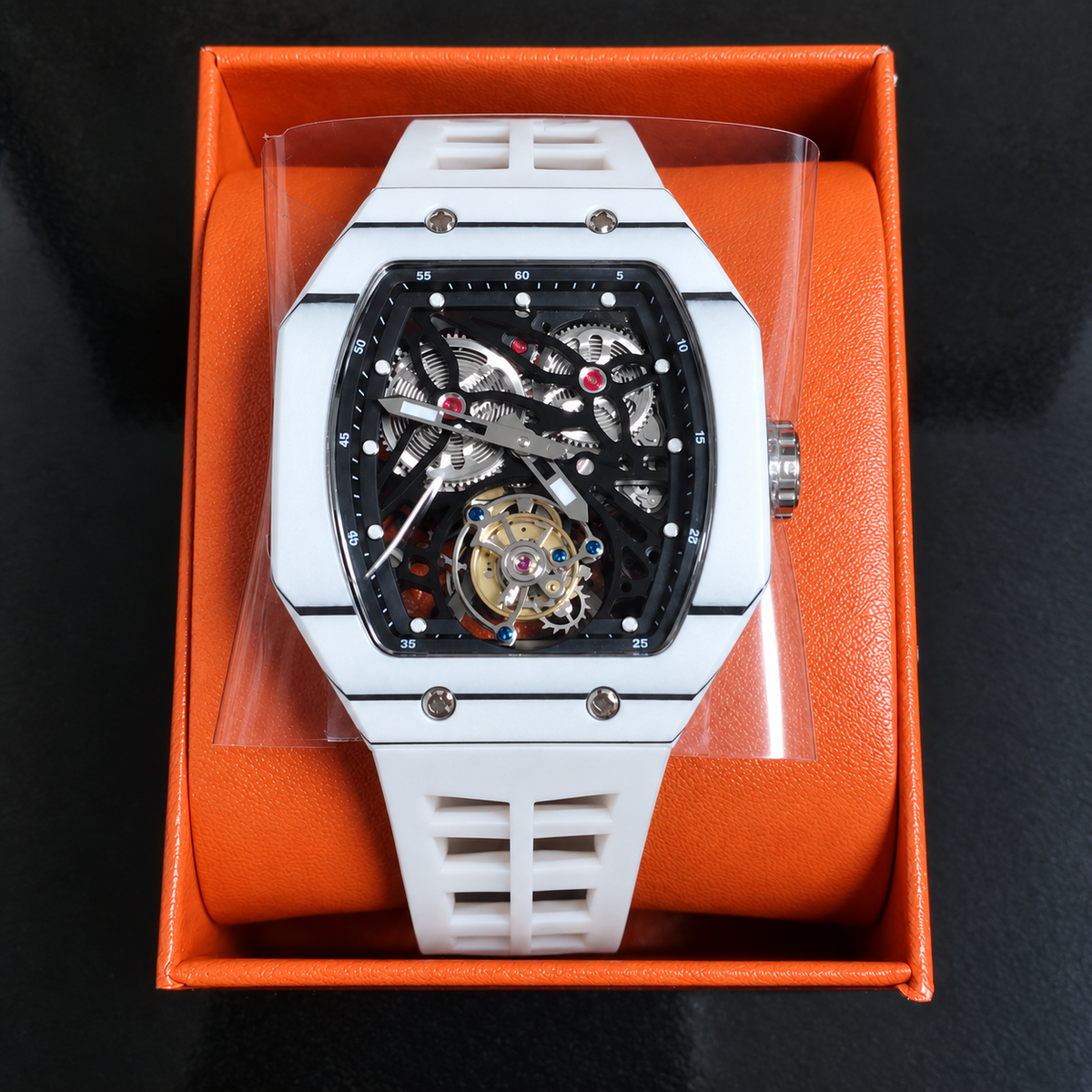 CTHX1 Arctic White Tourbillon