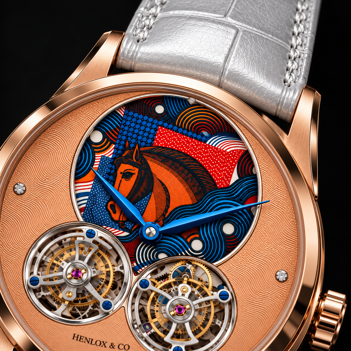 Henlox Équus Dual Tourbillon
