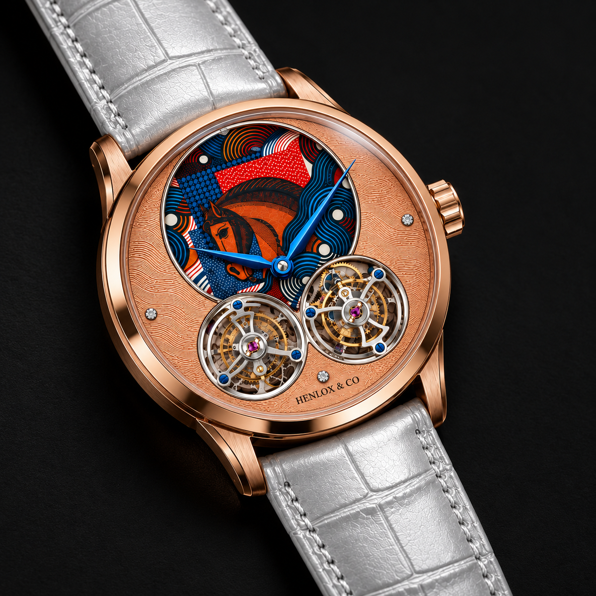 Henlox Équus Dual Tourbillon