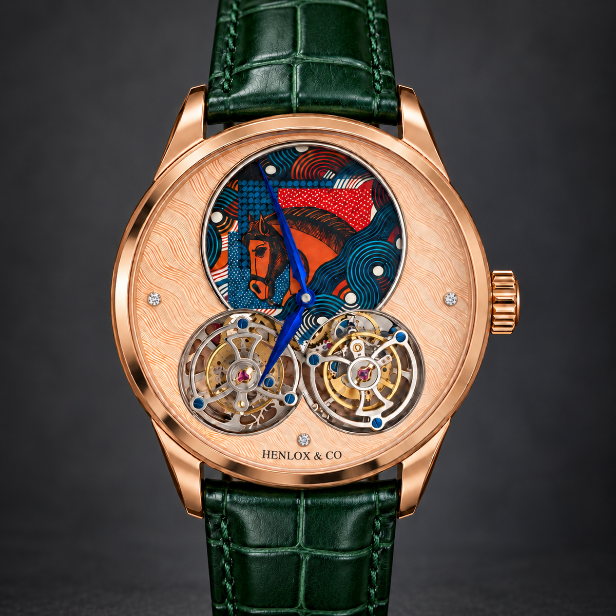 Henlox Équus Dual Tourbillon