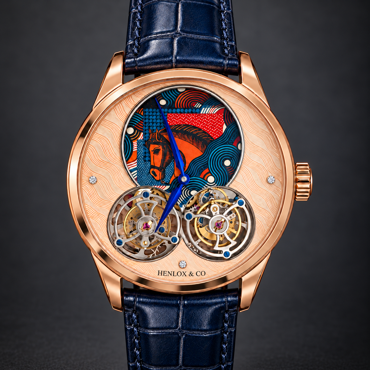 Henlox Équus Dual Tourbillon
